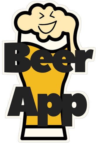 BeerApp-logo: een lachend biertje